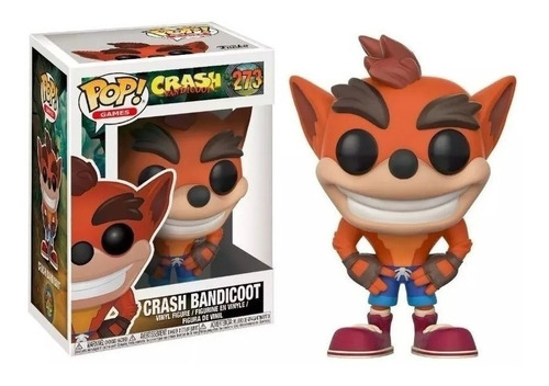Funko Pop Crash Bandicoot Figuras De Accion Juguetes Cartoon
