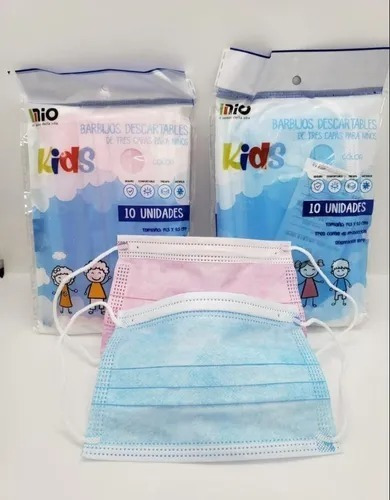 Barbijos Descartables Tapaboca Máxima Proteccion Caja X 100