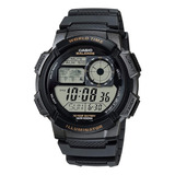 Reloj Casio Ae-1000w-1avdf Men's Ae-1000w-1avdf Deportivo Color De La Correa Negro Color Del Bisel Bisel Función E Color Del Fondo Gris