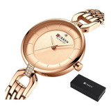 Relojes De Cuarzo Elegantes Casuales Para Mujer Curren