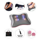 Travesseiro Massageador Shiatsu + Esponja De Massagem Facial
