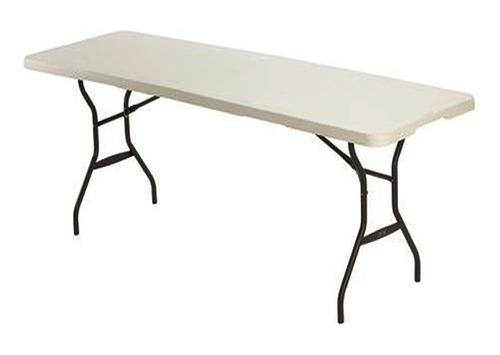 Mesa Lifetime 243 X 76 Cm En Pollietileno Plegable Maleta