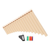 . Instrumento Musical Pan Flutes C Key 16 Tube Para