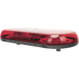 Mini Barra De Luces Serie X606, Con 18 Led, Color Rojo,