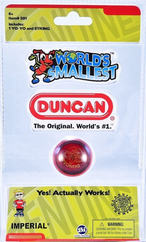 Mini Yo Yo Duncan The Original Worlds Smallest Yoyo Imperial