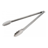 Pinza Parrillera Acero Inoxidable 40 Cm Reforzada Oferta !!