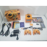 Console Game Cube + Game Boy Player + Cabo Componente Tudo Funcionando 100%!!!