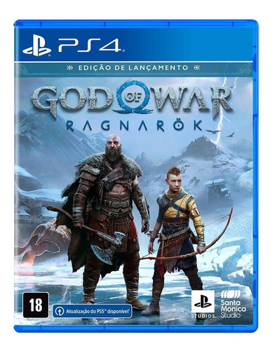 Jogo God Of War Ragnarök Ps4
