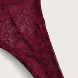 Lencería Erótica Casual Lace Temptation De Tres Puntos