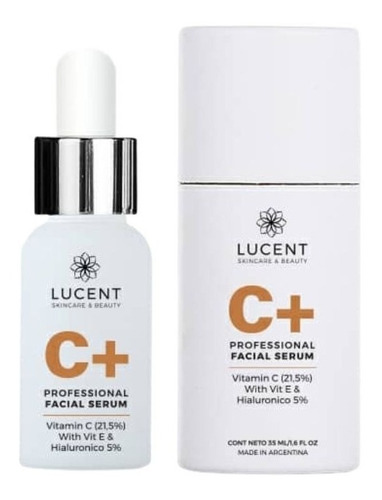 Serum Vital Lucent Vit C Acido Hialuronico Ultrahidratante