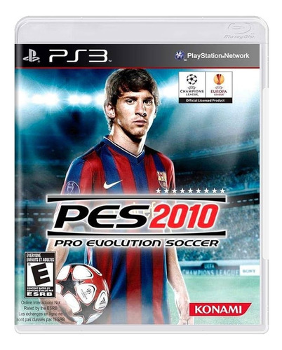 Jogo Pro Evolution Soccer Pes 2010 Ps3 Ntsc-u