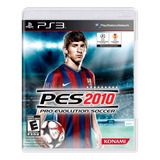 Jogo Pro Evolution Soccer Pes 2010 Ps3 Ntsc-u