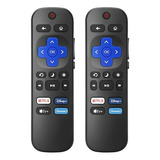 Control Remoto De Repuesto Para Roku-tv - (paquete De 2) Com