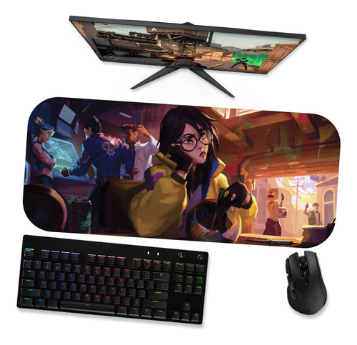 Mouse Pad Gamer Grande Mousepad 70x30cm - Valorant 3