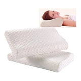 Almohada Memory Pillow Ortopédica Indeformable Con Aloe Vera