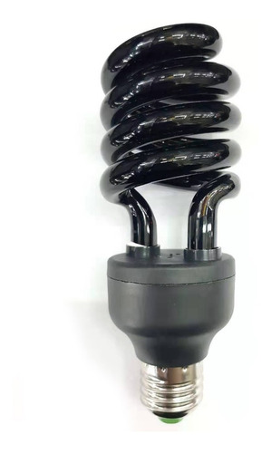 Ampolleta Espiral Ultravioleta E27 Luz Negra