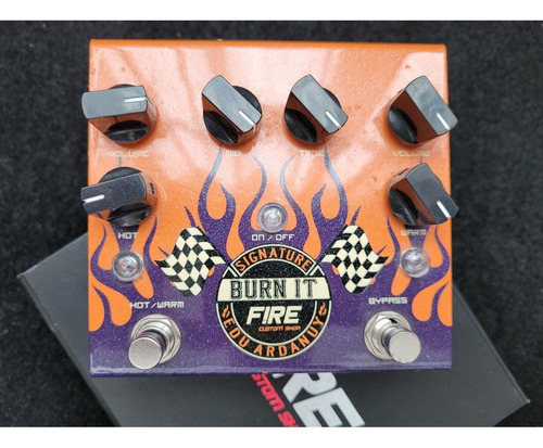 Pedal Para Guitarra Fire Burn It Edu Ardanuy