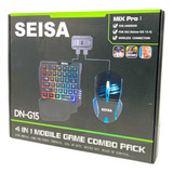 Teclado + Mouse + Conversor Bluetooth Celular Juegos Pubg