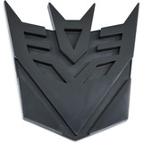 Emblema Logo  Transformer Decepticon Auto Emblem - [negro] [