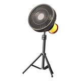 Ventilador Camping Tipo-c Retirable Led Con Control Remoto 