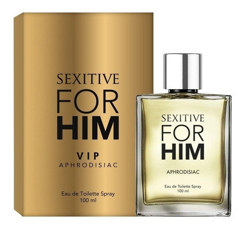 Perfume Masculino Afrodisiaco For Him Vip Sexitive Hombres