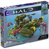 Mega Halo Unsc Tanque Scorpion Clash 2 En 1 Halo Infinite Cantidad De Piezas 993