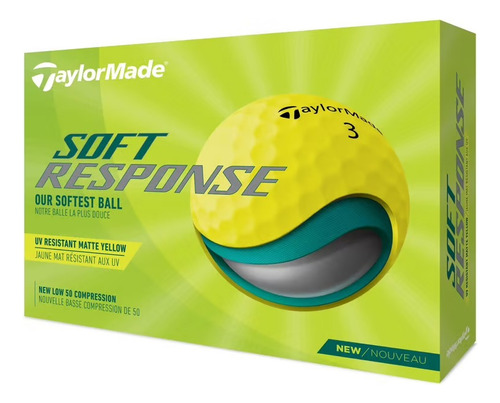 Pelotas Taylormade Soft Response Amarilla X 24