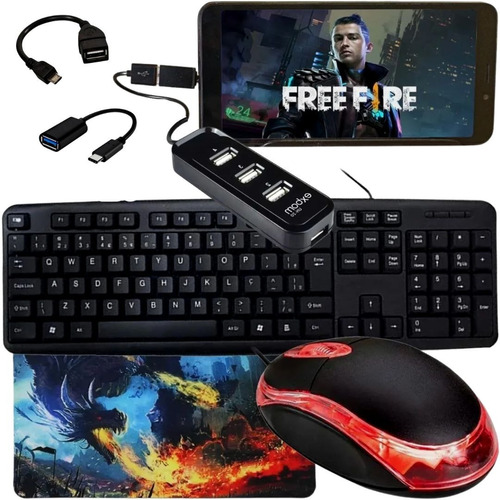 Kit Gamer Mobilador Barato Teclado + Mouse Promoção Especial