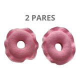 2 Pares Rosquinhas Amamentação Tecido Absorvente Lavável