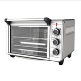 Horno Tostador En Acero Inoxidable Black + Decker To3000g