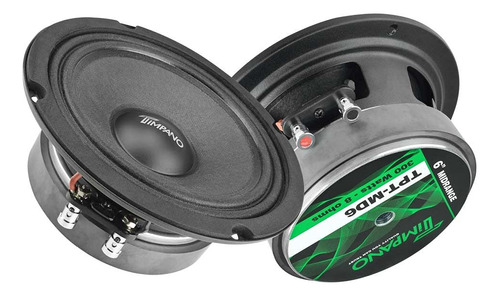 Timpano Altavoz De Bajo Medio De 6.5 Pulgadas Tpt-mb6 Slim,