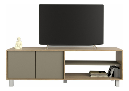 Mesa Rack De Tv Moderna Melamina Minimalista 