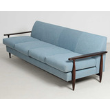 Sofa Antigo Liceu 4 Lugares Jacaranda Design Anos 60