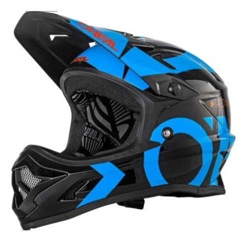 Casco Oneal Backflip Niño Rl2 Negro/azul Rider Oneal