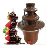 Cascada Fuente De Chocolate Fondue Tres Niveles