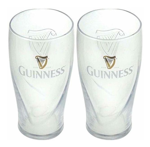 Gravedad Vaso De Una Pinta De Guinness (paquete De 2)