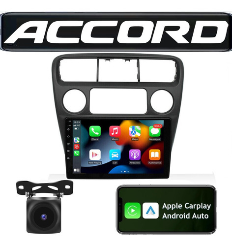 Estereos De Pantalla Honda Accord 1998-2002 Carplay Android