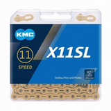 Cadena Ciclismo Kmc X11 Sl Gold Mtb / Ruta 11 Vel Perforada