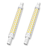 Bonlux Bombilla Led R7s De 10 W De 4.646 In, Tipo J De 4.64.