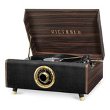 El Reproductor De Discos Bluetooth 4 En 1 De Victrola Con Pl