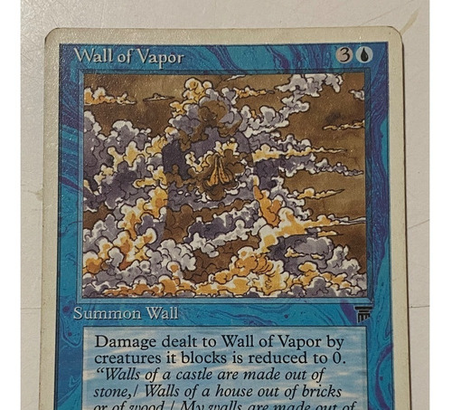 Cartas Magic Wall Of Vapor - Summon Wall Mtg Nps