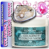 Florigan Crema Concha Nacar - Colageno Antiarrugas Y Manchas Tipo De Piel Anti Arrugas, Manchas, Paño