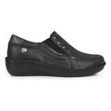 Zapatilla Cuero Briganti Mujer Urbano Zapato Cavatini Comoda