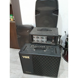 Amplificador Vox Vt100x + Consola Potenciada + Parlantes