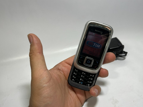 Celular Slide Nokia 6111  Operadora Tim Preto Funcionando 
