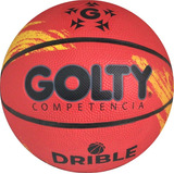 Balon De Baloncesto Golty Competencia Drible Caucho #6