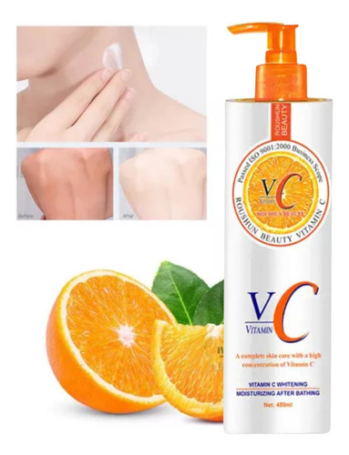 Loción Corporal Hidratante Blanqueadora Con Vitamina C