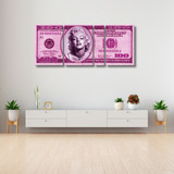 Cuadro Dólar Rosa Decorativo Marilyn Monroe 4310