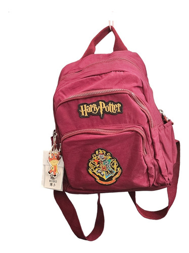 Mochila Diseño Harry Potter, Logo Hogwarts, Marca Bobo.