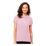 Playera Polo Mujer Algodón Peinado Rs Mo Knits - 14 Colores